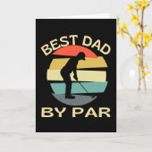 Beste vader op pagina kaart (Gele Bloem)