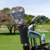 Beste vader op papier | 3 Foto Golfheadcover
