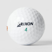 Beste vader op papier golfballen (Logo)