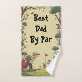 Beste vader op papier handdoek (Handdoek)