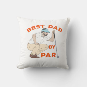 Beste vader op papier kussen
