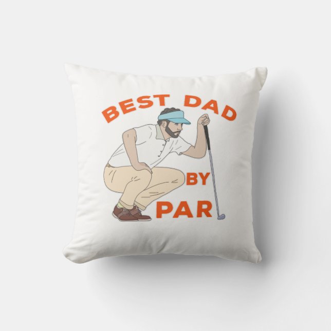 Beste vader op papier kussen (Voorkant)