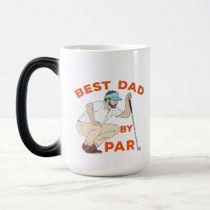 Beste vader op papier magische mok