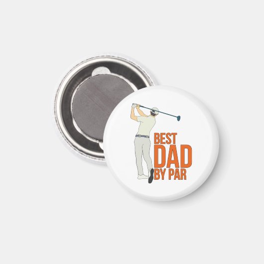 Beste vader op papier magneet (Voorkant / Achterkant)