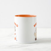 Beste vader op papier mok (Midden)