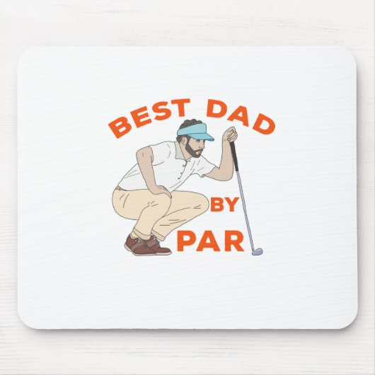Beste vader op papier muismat (Voorkant)