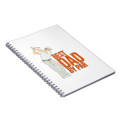 Beste vader op papier notitieboek (Rechterzijde)