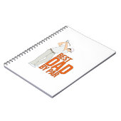 Beste vader op papier notitieboek (Linkerzijde)