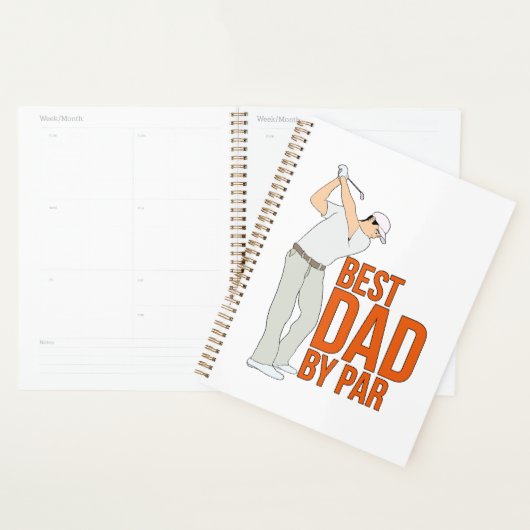 Beste vader op papier planner (Display)