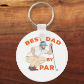 Beste vader op papier sleutelhanger (Voorkant)