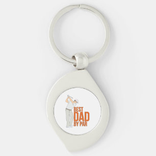 Beste vader op papier sleutelhanger