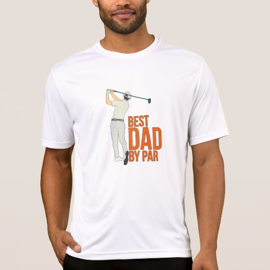 Beste vader op papier t-shirt (Voorkant)