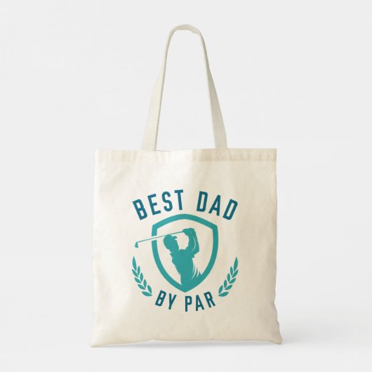 Beste vader op papier tote bag (Achterkant)