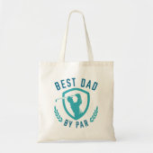 Beste vader op papier tote bag (Voorkant)