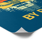 beste vader op Par Disk Golf Mannen vaderdag Poster (Hoek)