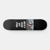 Beste vader op Par Skateboarding Vaderdag Persoonlijk Skateboard (Horizontaal)