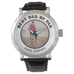 Beste vader op persoonlijke foto horloge