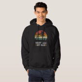 Beste vader op schijf Golf Retro Frisbee Go Hoodie (Voorkant volledig)