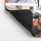 Beste vader op vier foto-Muismat Muismat (Hoek)