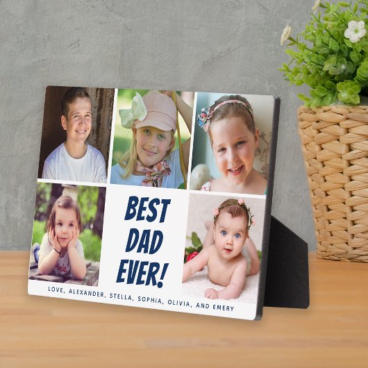 Beste vader ouder dan 5 Foto's Fotoplaat