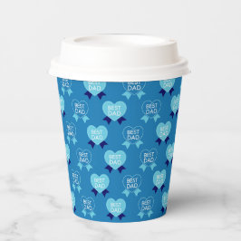 Beste vader papieren bekers
