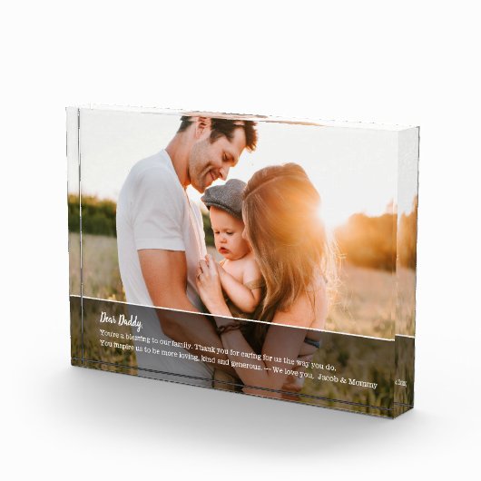 Beste vader Persoonlijk Foto Bericht Keepomwille (Rechts)