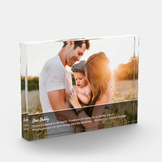 Beste vader Persoonlijk Foto Bericht Keepomwille (Links)