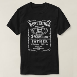 Beste Vader – Premium Papa”    Het perfecte cadeau T-shirt