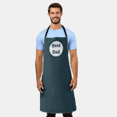Beste vader schort (Gedragen)