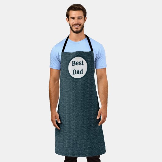 Beste vader schort (Gedragen)