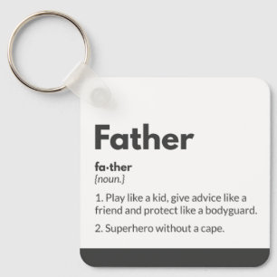 Beste vader Sleutelhanger, Typografie, Definitie v Sleutelhanger