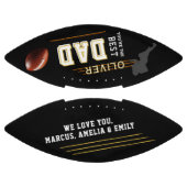 Beste Vader Speler Silhouette Vader Keepsake American Football (Panelen)