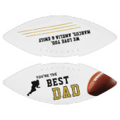 Beste Vader Speler Silhouette Vader Keepsake American Football (Panelen)