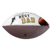 Beste Vader Speler Silhouette Vader Keepsake American Football (Gedraaid 270)