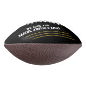 Beste Vader Speler Silhouette Vader Keepsake American Football (Gedraaid 90)