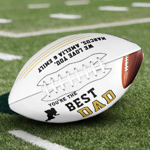 Beste Vader Speler Silhouette Vader Keepsake American Football