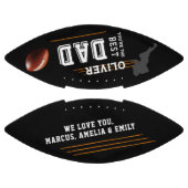 Beste Vader Speler Silhouette Vader Keepsake American Football (Panelen)