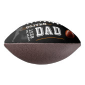 Beste Vader Speler Silhouette Vader Keepsake American Football (Gedraaid 90)