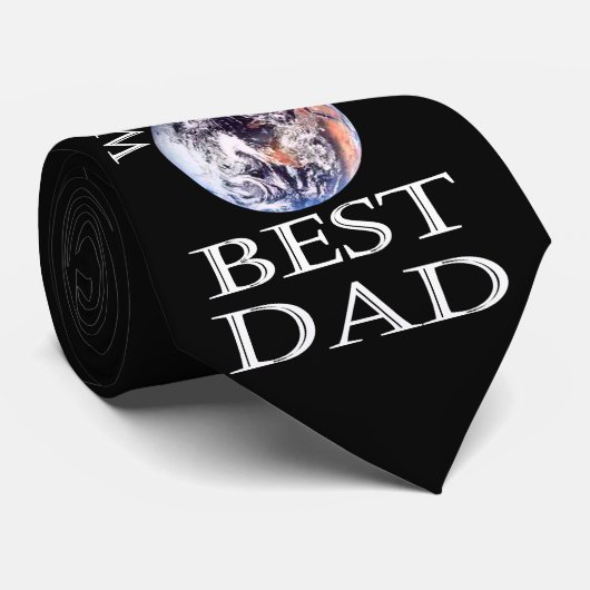 Beste vader stropdas (Opgerold)