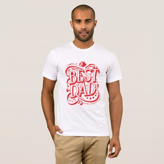 Beste vader t-shirt (Voorkant volledig)