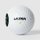 Beste Vader Tee Rex Aangepaste Foto Kinderen Namen Golfballen (Logo)