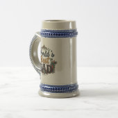 Beste vader ter wereld 22 oz Stein Bierpul (Voorkant links)