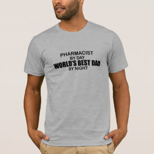 Beste vader ter wereld - apotheker t-shirt
