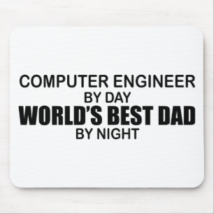 Beste vader ter wereld - computeringenieur muismat
