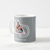 Beste Vader ter Wereld Custom Foto Koffiemok (Voorkant links)