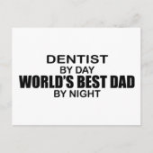 Beste vader ter wereld - Dentist Briefkaart (Voorkant)