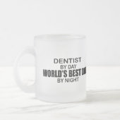 Beste vader ter wereld - Dentist Matglas Koffiemok (Links)