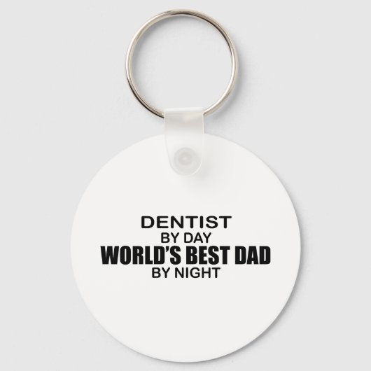 Beste vader ter wereld - Dentist Sleutelhanger (Voorkant)