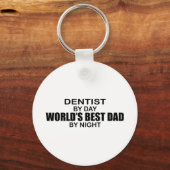 Beste vader ter wereld - Dentist Sleutelhanger (Voorkant)