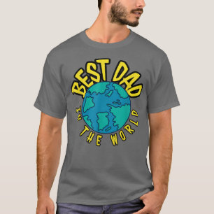 Beste vader ter wereld - geweldig cadeauidee voor t-shirt